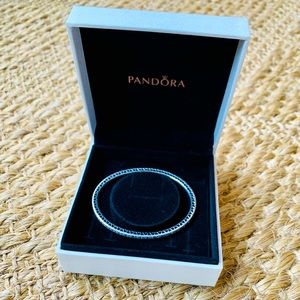 Pandora - Twinkling Forever Bangle Bracelet - Size 17cm / 6.69 in